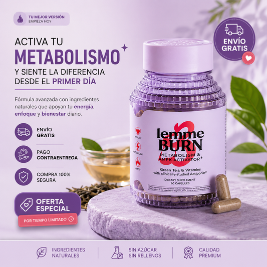 Lemme Burn™ | Soporte Metabólico Natural