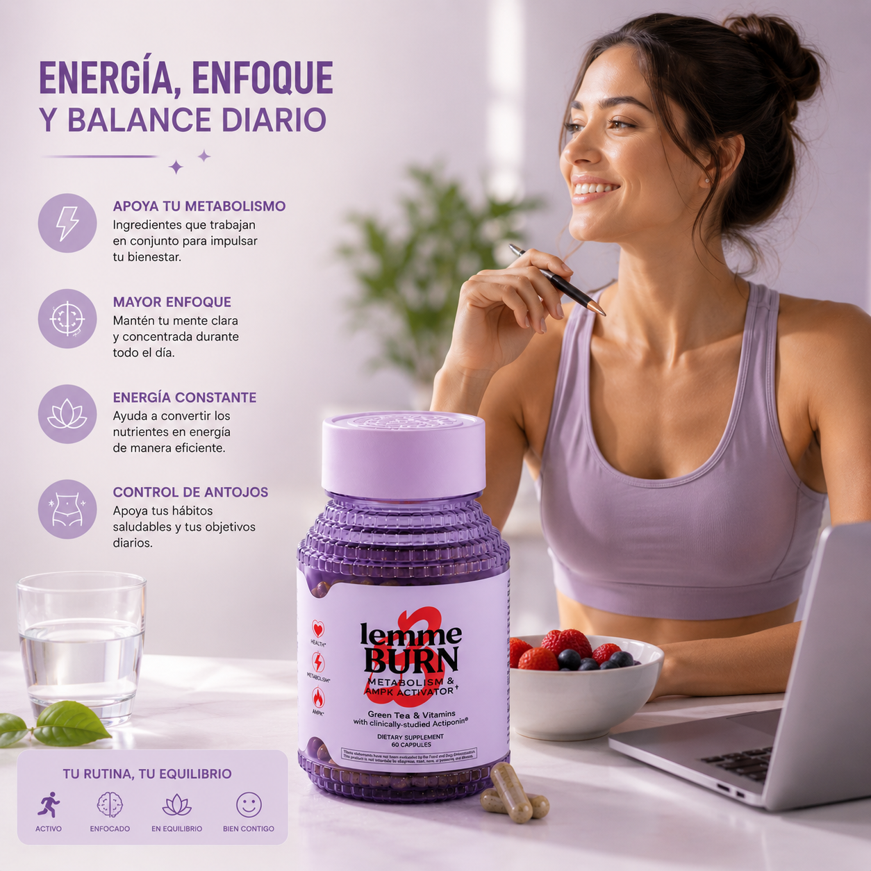 Lemme Burn™ | Soporte Metabólico Natural