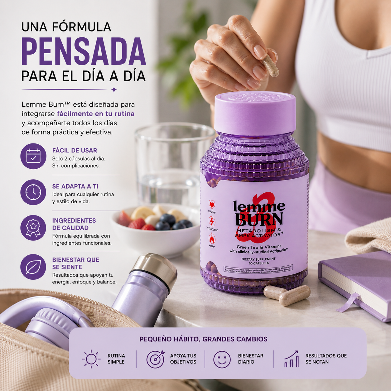 Lemme Burn™ | Soporte Metabólico Natural