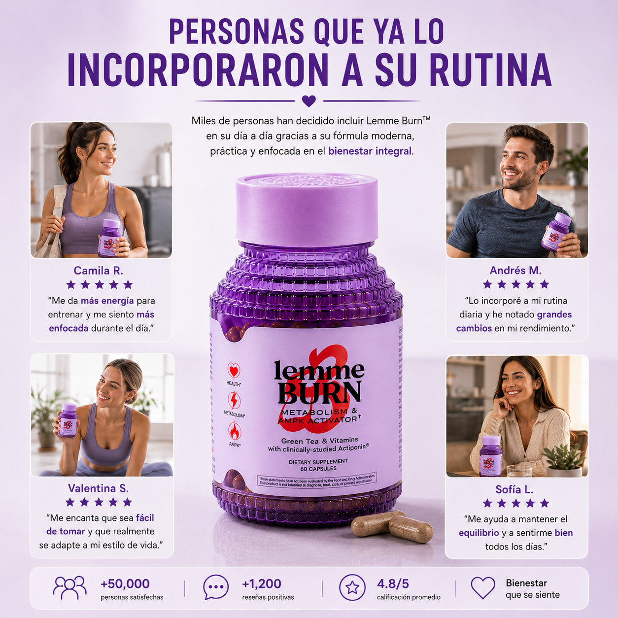 Lemme Burn™ | Soporte Metabólico Natural