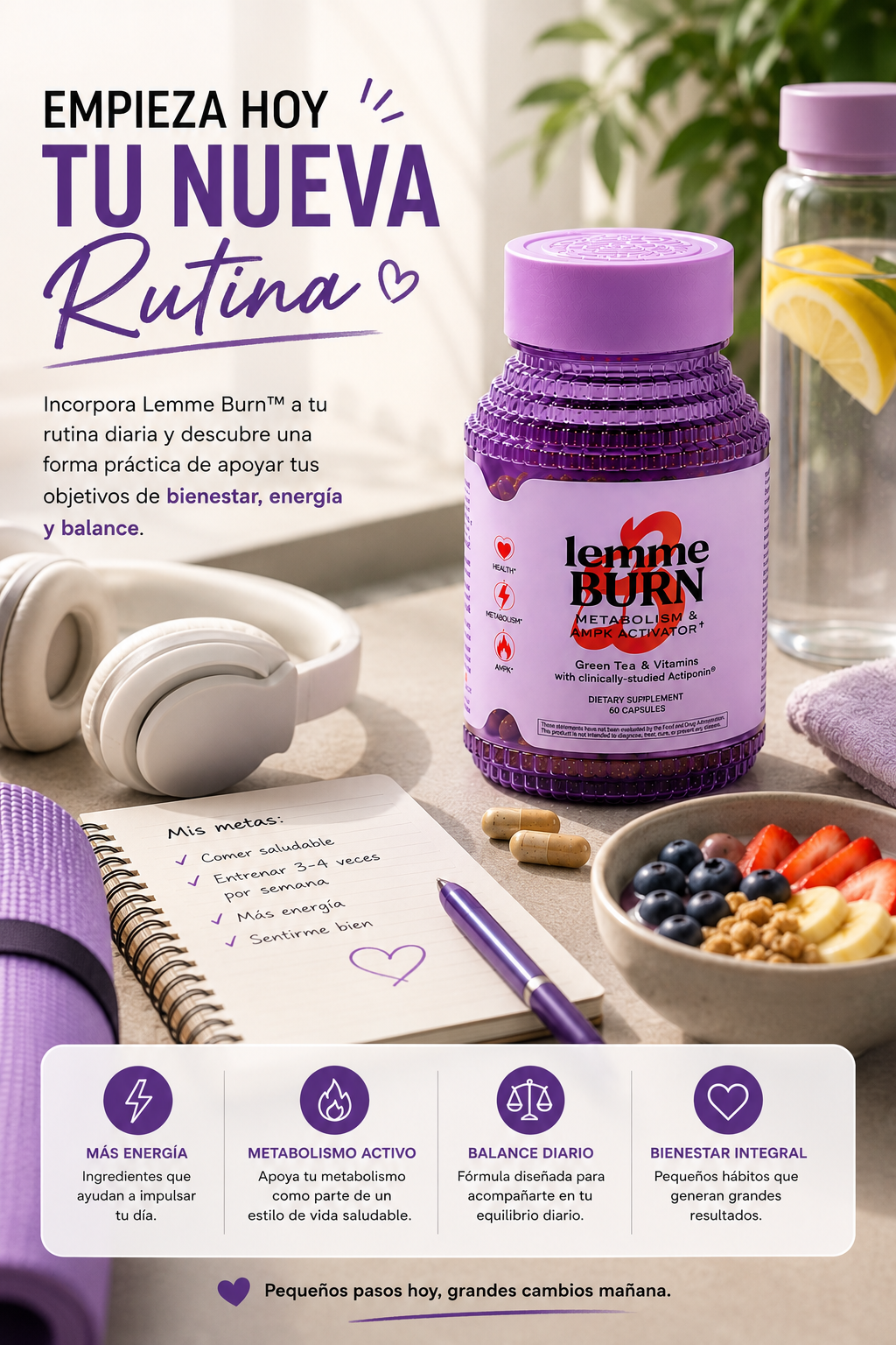 Lemme Burn™ | Soporte Metabólico Natural