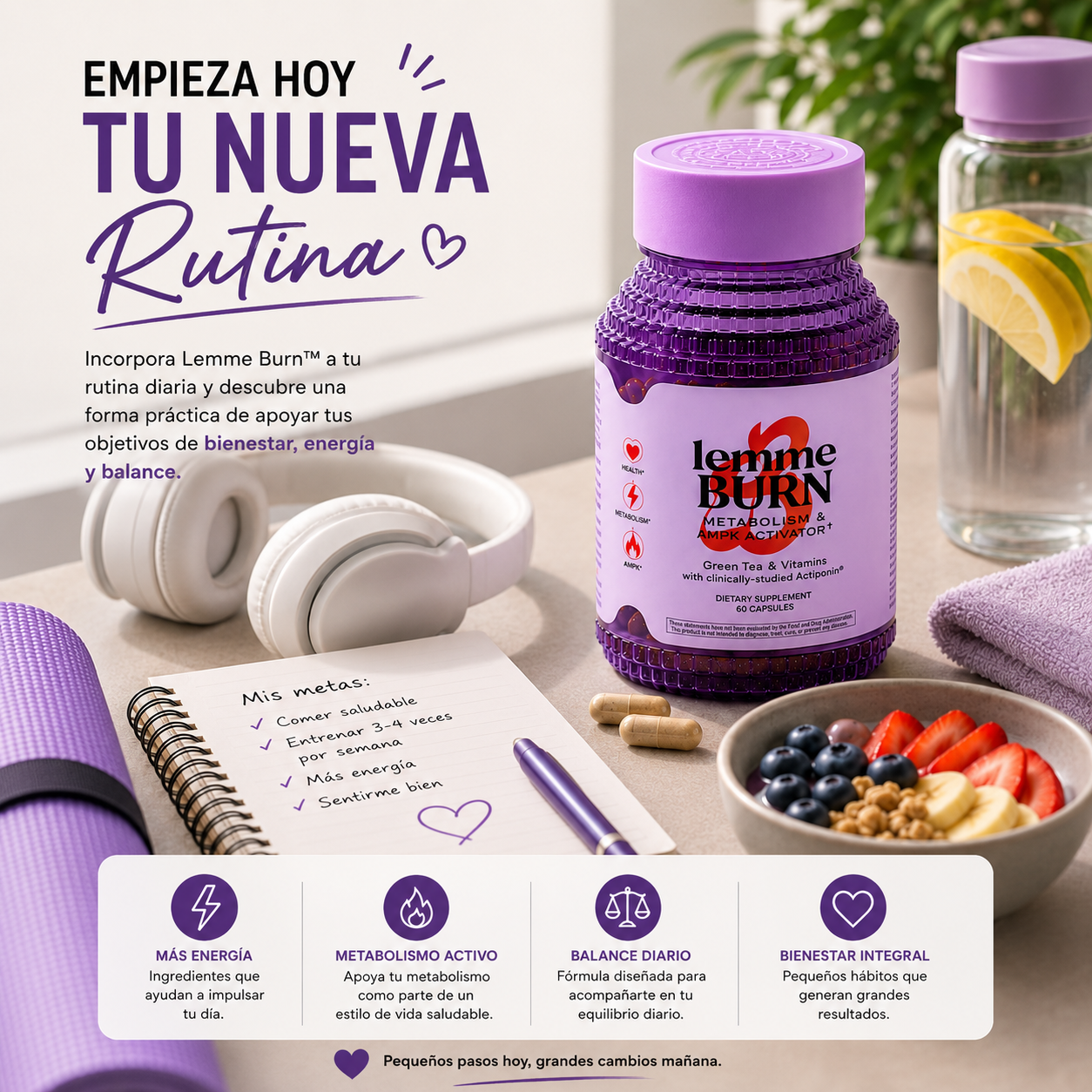 Lemme Burn™ | Soporte Metabólico Natural